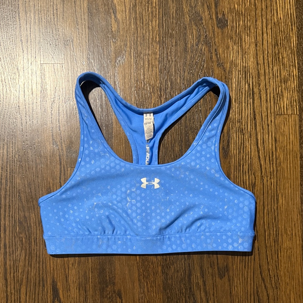 Under Armour Women's Polka Dot Racerback Sports Bra